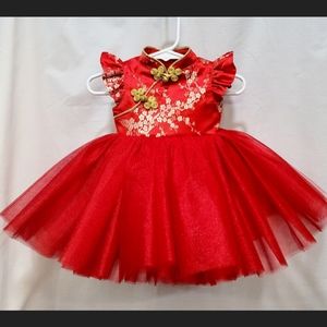 Baby girl Chinese dress cheong saam qipao